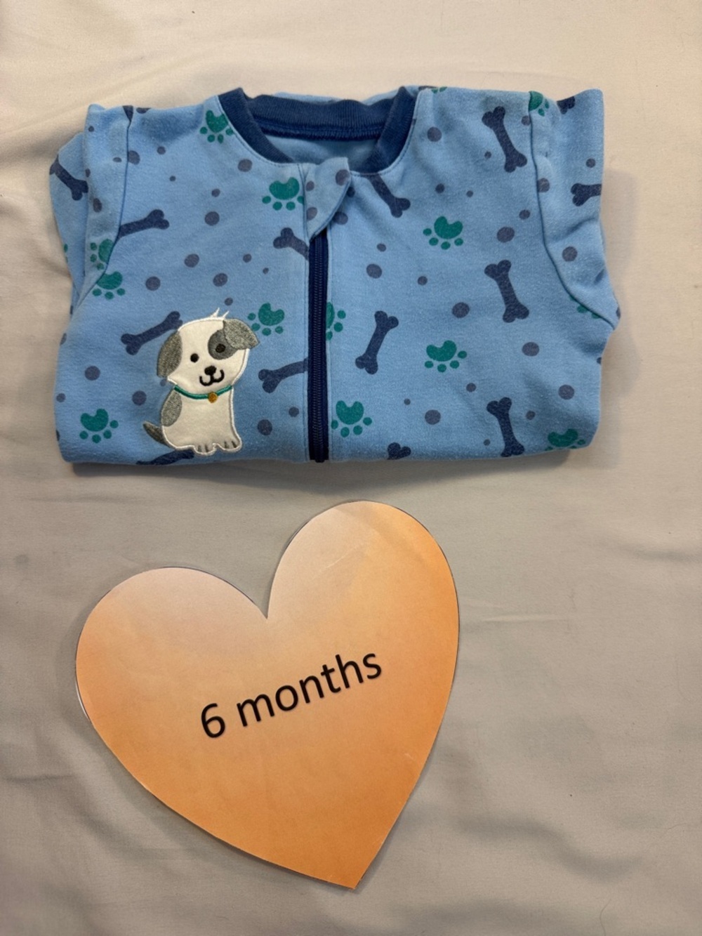 Tuffy Sleeper with puppy design - 6 months